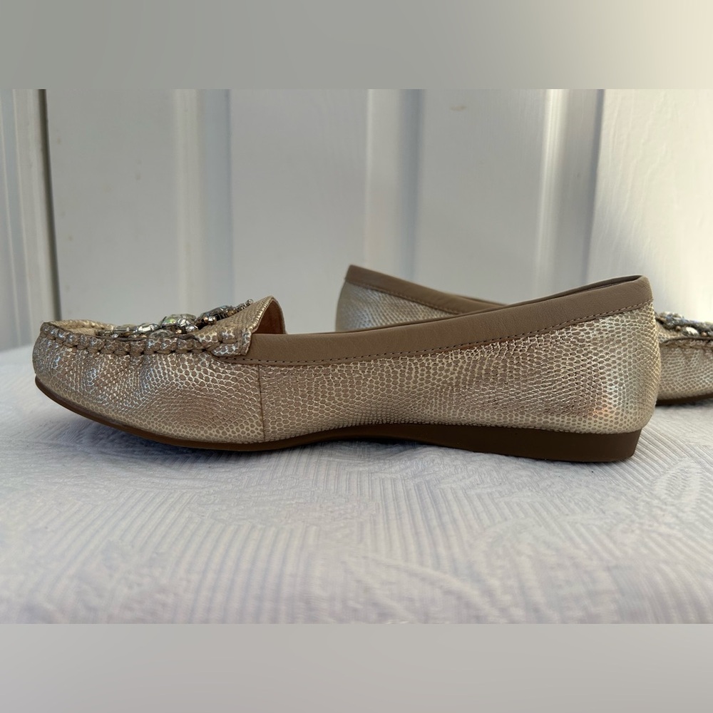 Gold Loafers - Picture 7 of 8